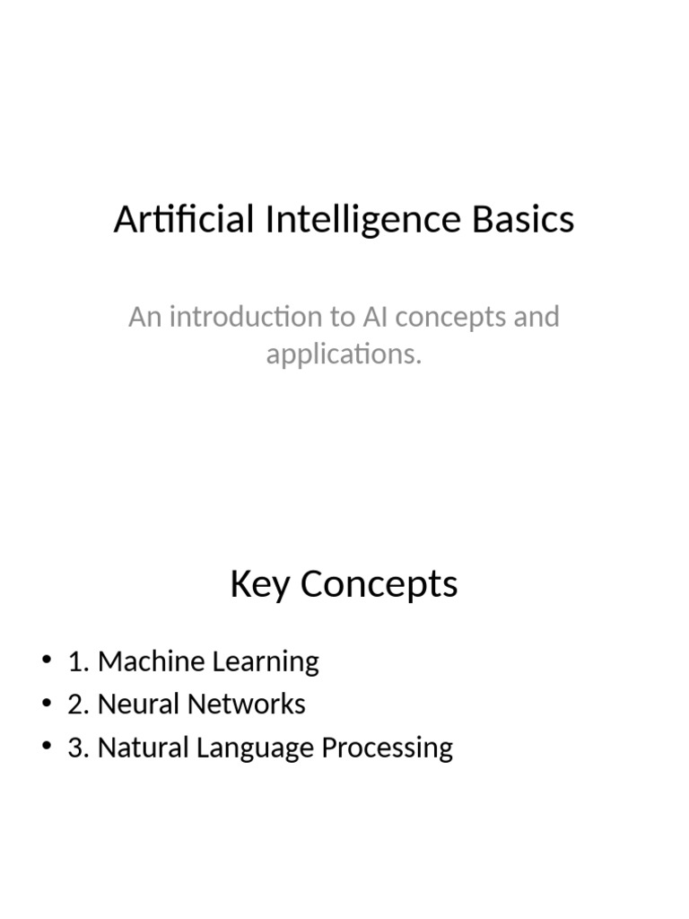 Artificial Intelligence Basics: An Introduction To AI Concepts and ...
