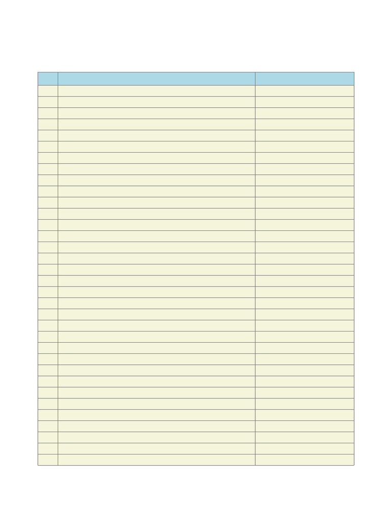 Computer Gk 100 Questions Table | PDF