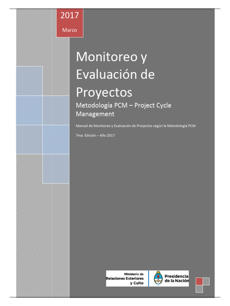 Plan de Monitoreo de Proyectos PCM | PDF | Evaluación | Planificación