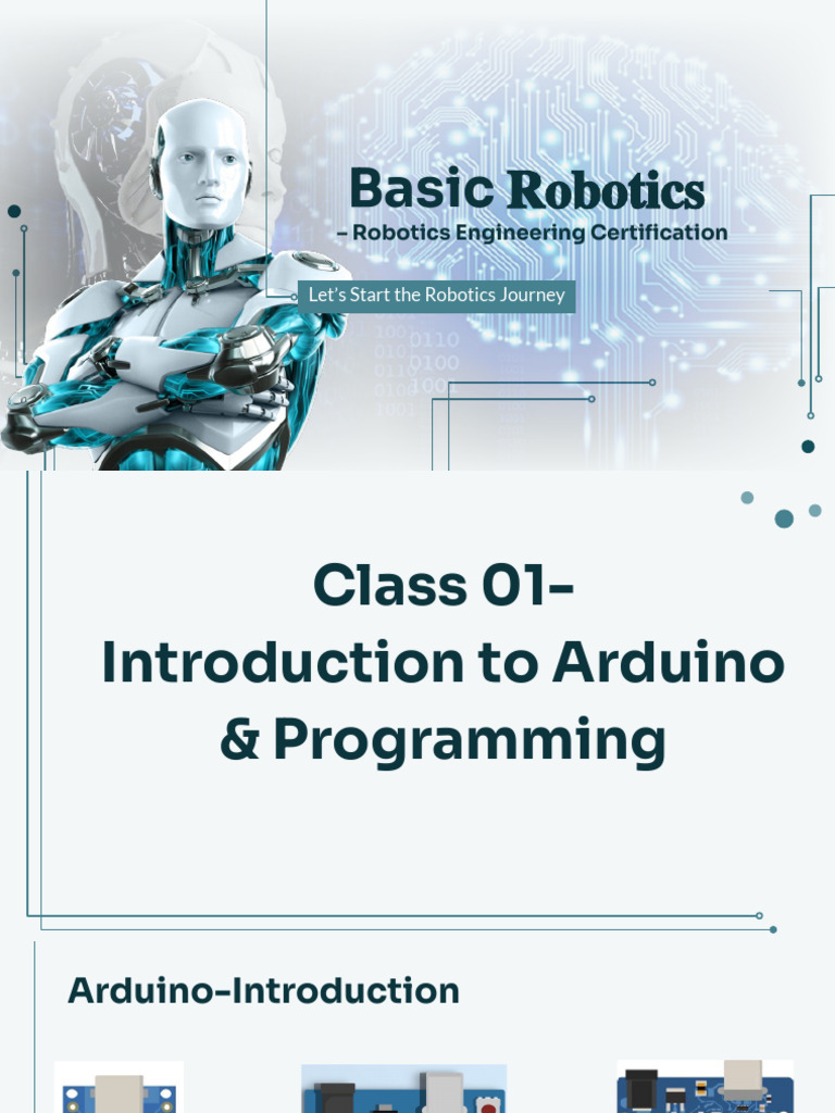 Arduino Programming Basics Guide | PDF | Arduino | Integer (Computer ...