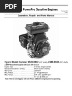 PowerPro Gas Engine