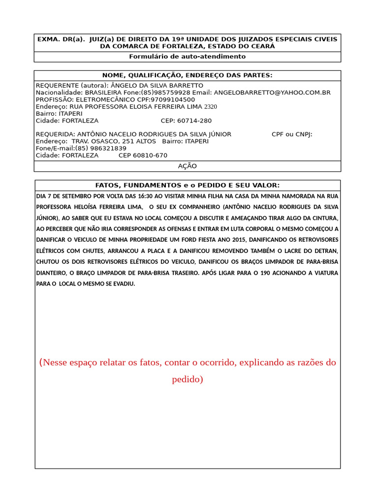 Formulário | PDF