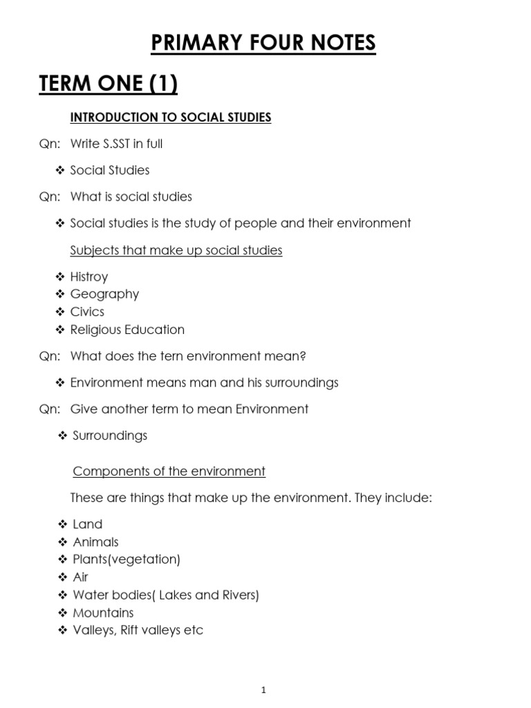 P.4 SST Notes | PDF | Precipitation | Weather