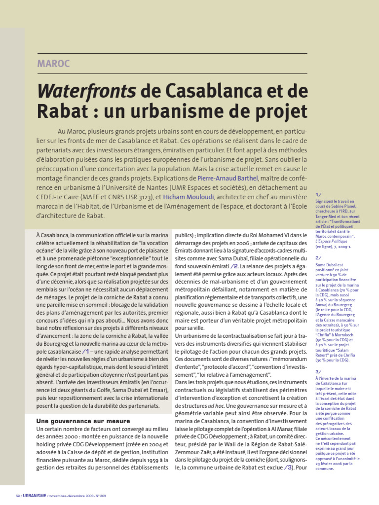 urbanisme-casablanca-et-rabat-projets-cl-s-pdf-maroc-urbanisme