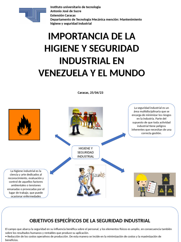 Importancia de la Higiene y Seguridad Industrial | PDF | Valores