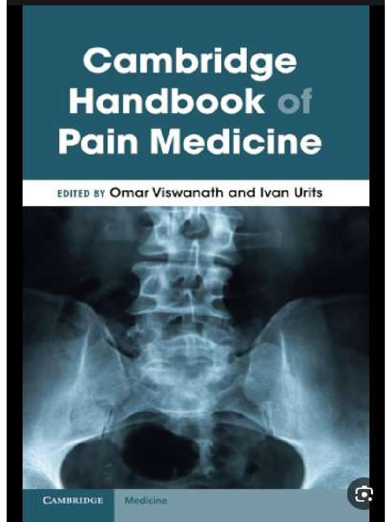 Cambridge Handbook of Pain Medicine | PDF | Pain | Peripheral