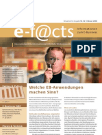 E-Facts 2 - Welche EB-Anwendungen Machen Sinn?