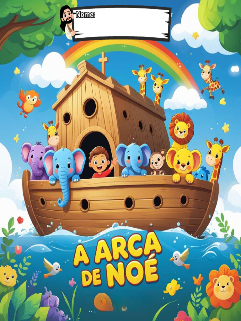 Desenhos para Colorir: Arca de Noé | PDF