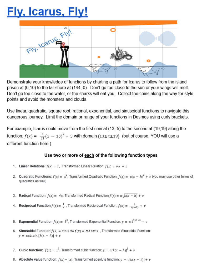 Icarus Function Navigation Challenge | PDF | Mathematical Analysis ...