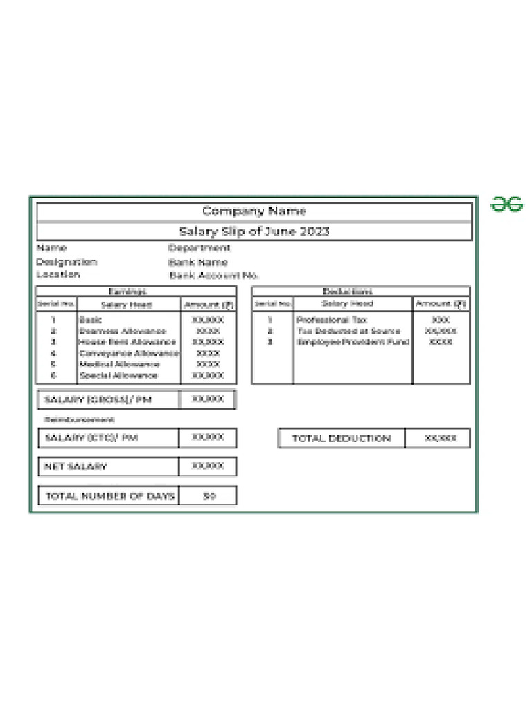 Salary Statement | PDF