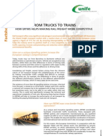ERTMS Facts Sheet 1 - From Trucks To Trains