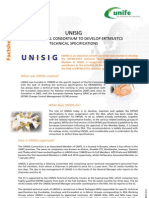 ERTMS Facts Sheet 8 - UNISIG - An Industrial Consortium to Develop ERTMS - ETCS Technical Specifications