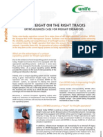 ERTMS Facts Sheet 11 - Rail Freight On The Right Tracks