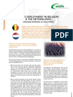 ERTMS Facts Sheet 12 - ERTMS Deployment in Belgium &amp The Netherlands