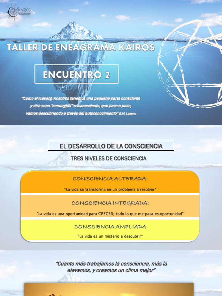 Niveles de Consciencia y Autoconocimiento | PDF | Las emociones | Esencia