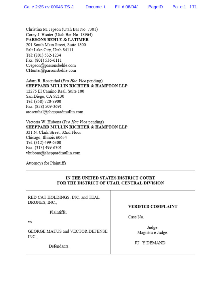 George Matus Lawsuit Overview | PDF | Non Disclosure Agreement | Trade ...