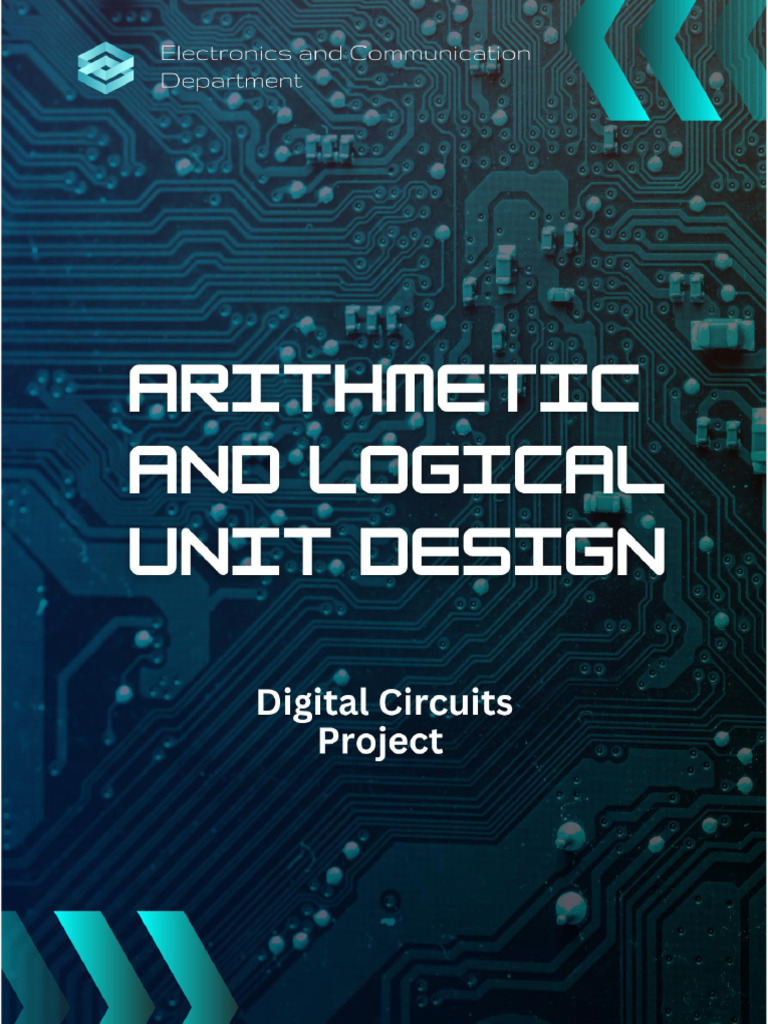 ALU Project Overview and Implementation | PDF | Digital Electronics ...