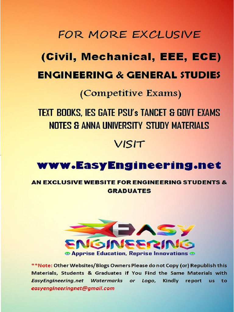 Easy Engineering Class Notes PDF | PDF