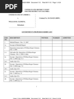Download Governments Exhibit List USA v Roger Clemens by Lee Davis SN90135666 doc pdf