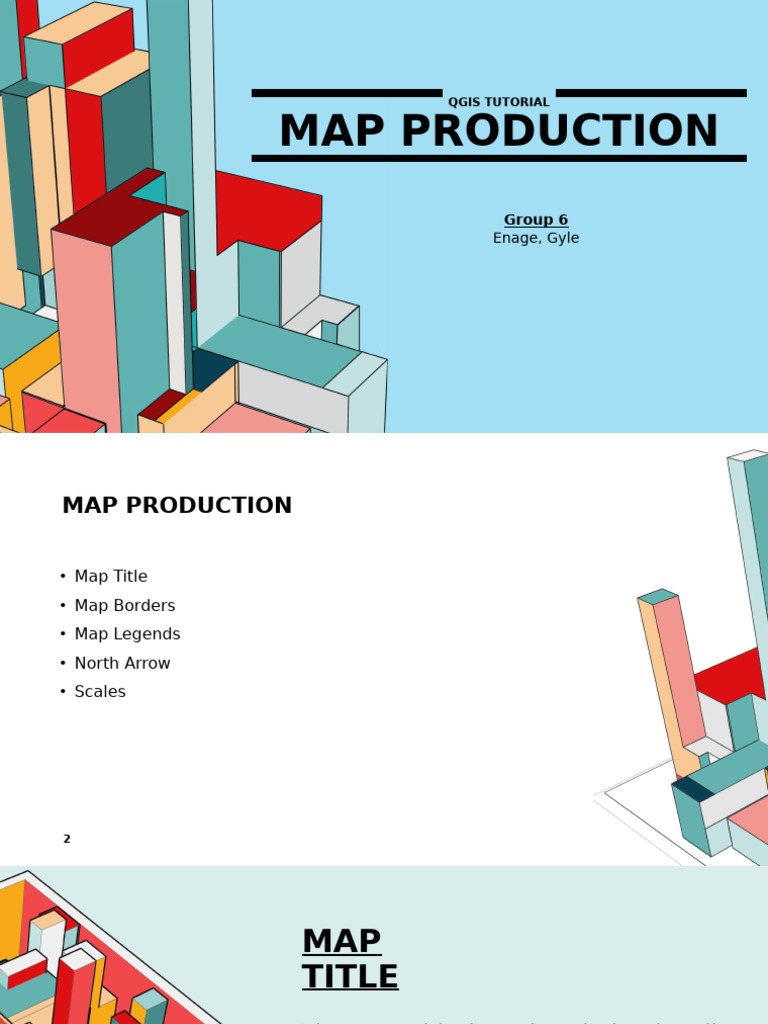 Group 6 Map-Production | PDF | Map | Cursor (User Interface)