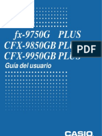 Manual [Espanol] Casio Cfx-9850gb Plus