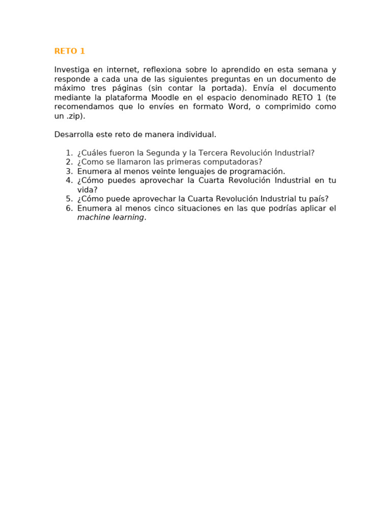 Reto 1 Machine Learning | PDF