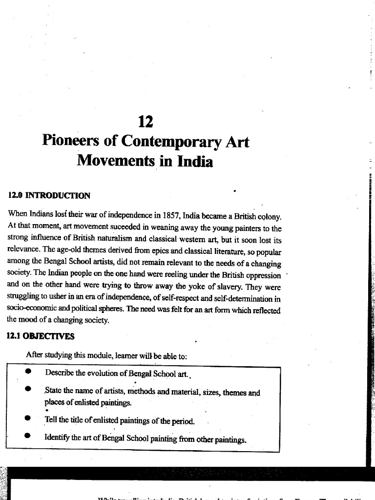 Bengal School of Art PDF