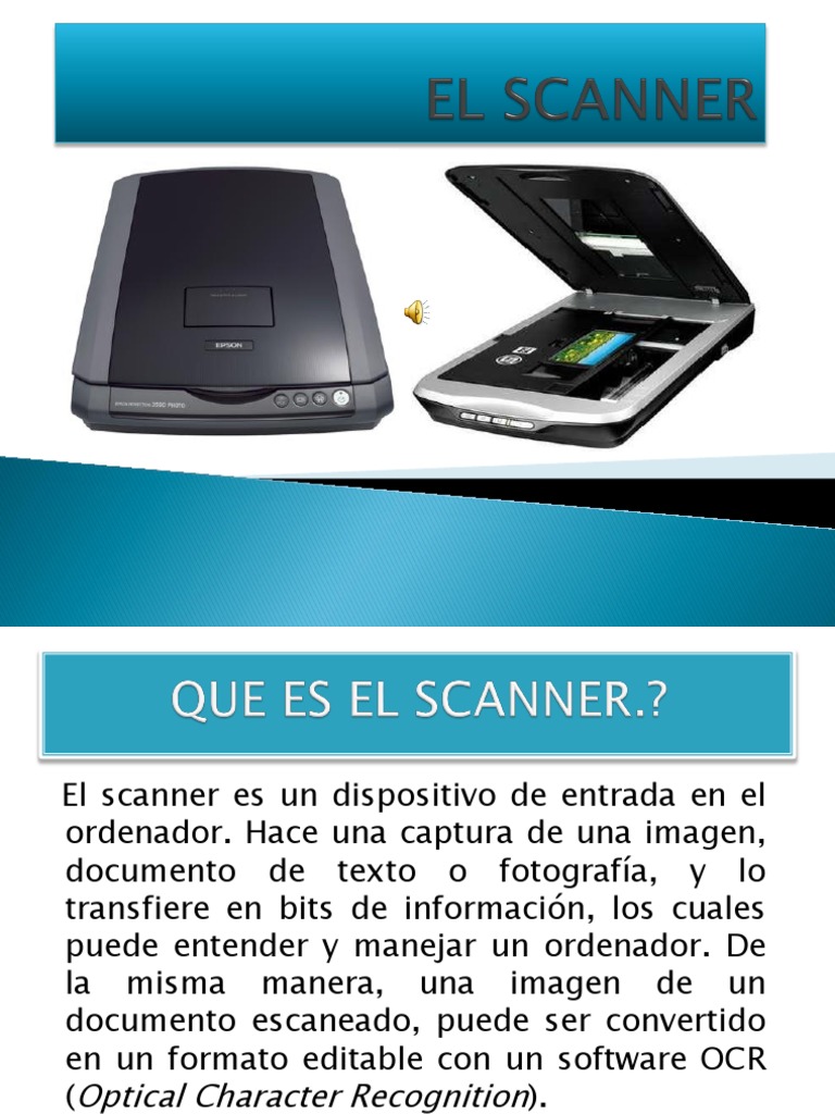 El Scanner | PDF | Ingeniería Informática | Informática
