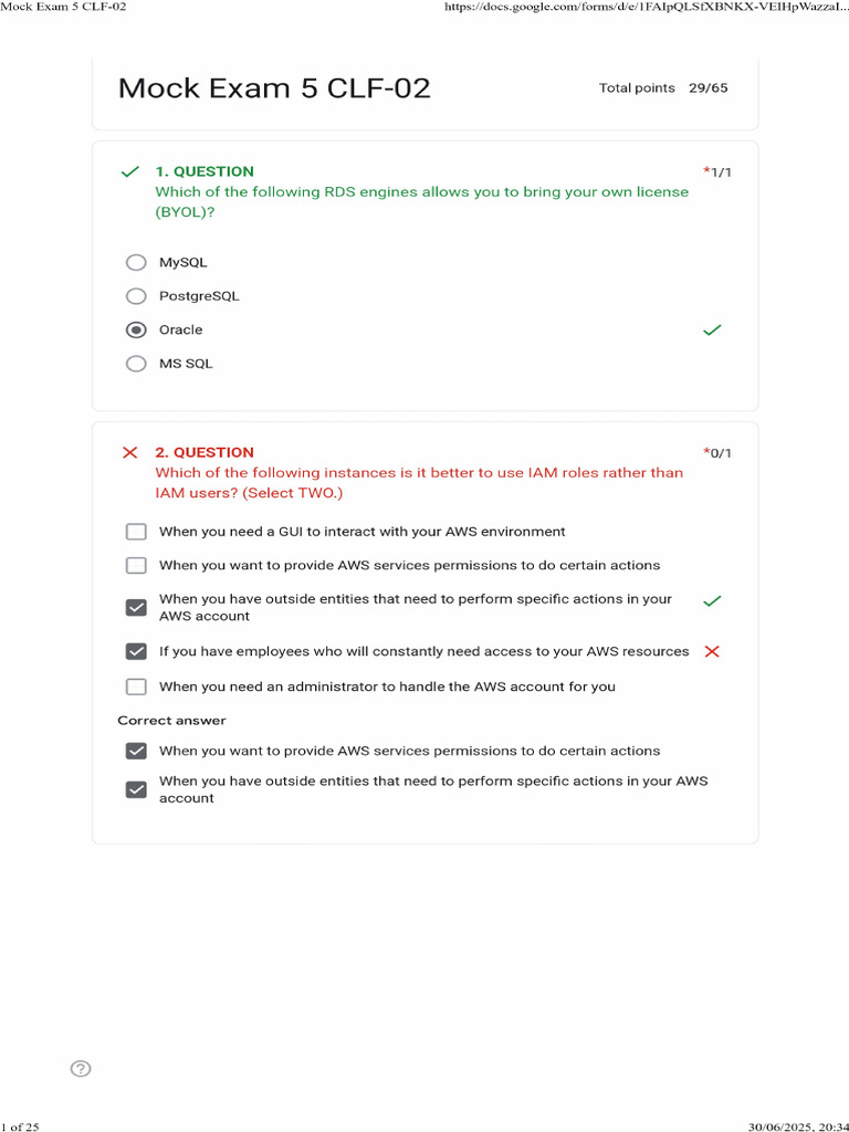 Mock Test 5 | PDF
