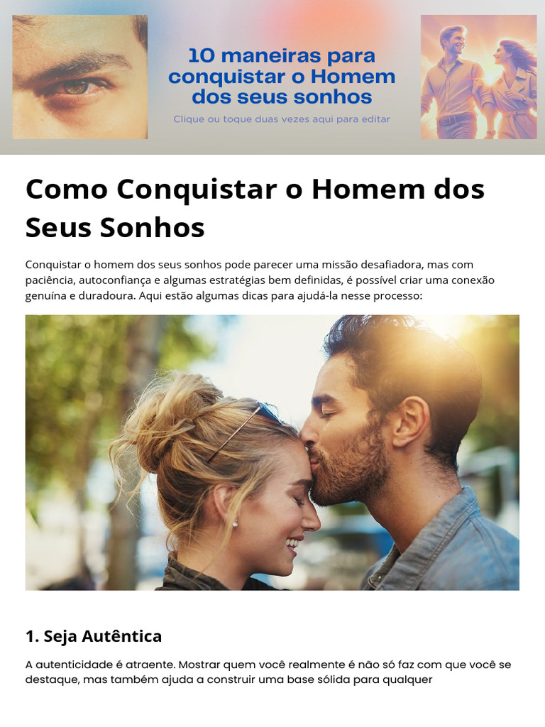 Como Conquistar o Homem Dos Seus Sonhos - 20250722 - 195557 - 0000 ...
