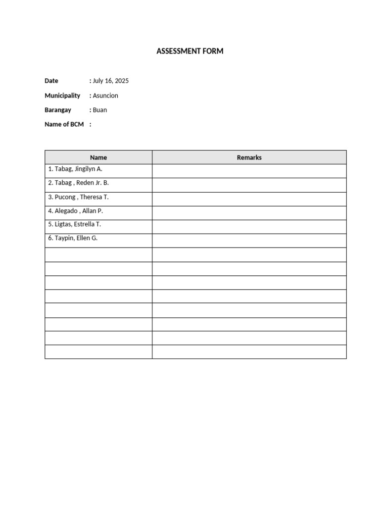 Remarks Buan | PDF
