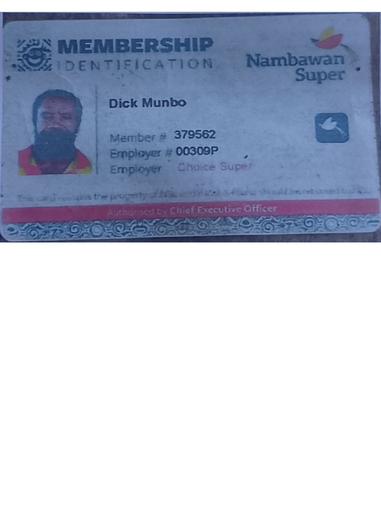 Dick Munbo NSL ID | PDF