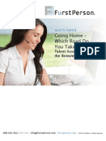 FurstPerson - Going Home - Talent Assessment for Remote Agent Models April 2012 Revise