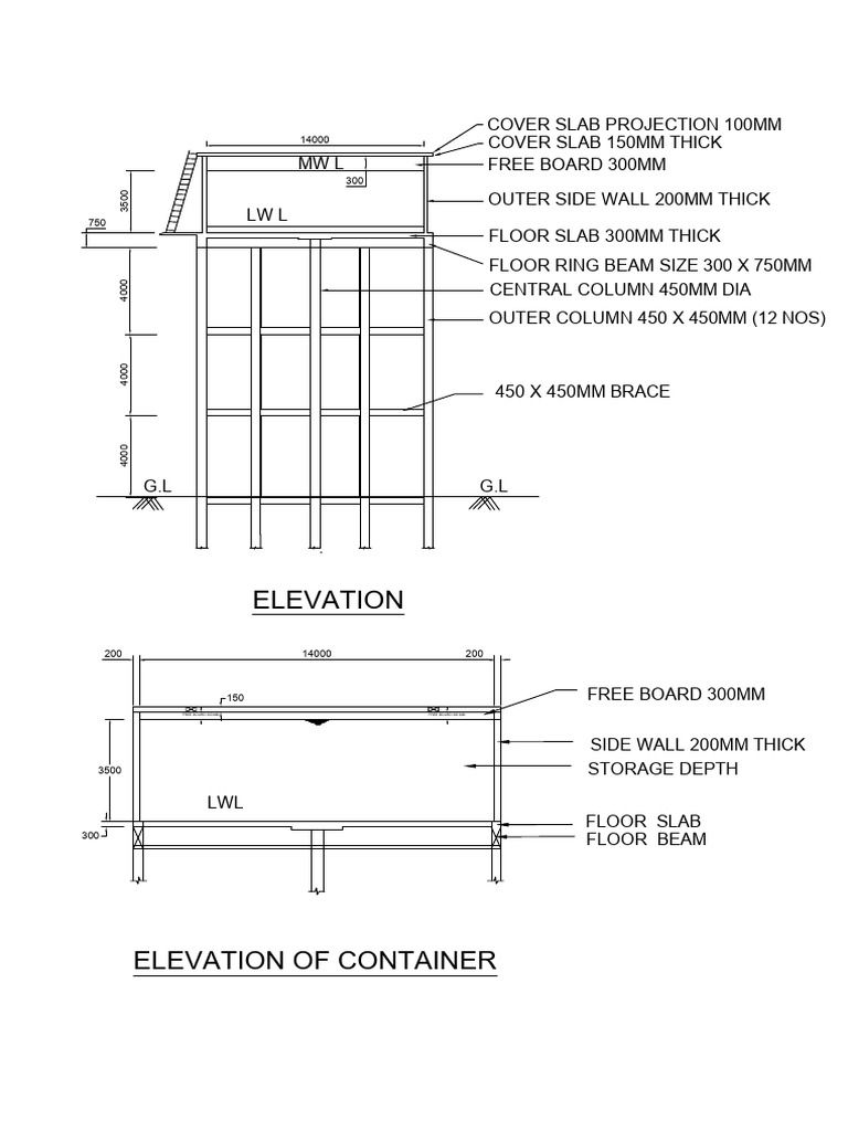 Container Elevation Specifications | PDF