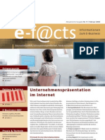 E-Facts 11 - Unternehmenspräsentation im Internet