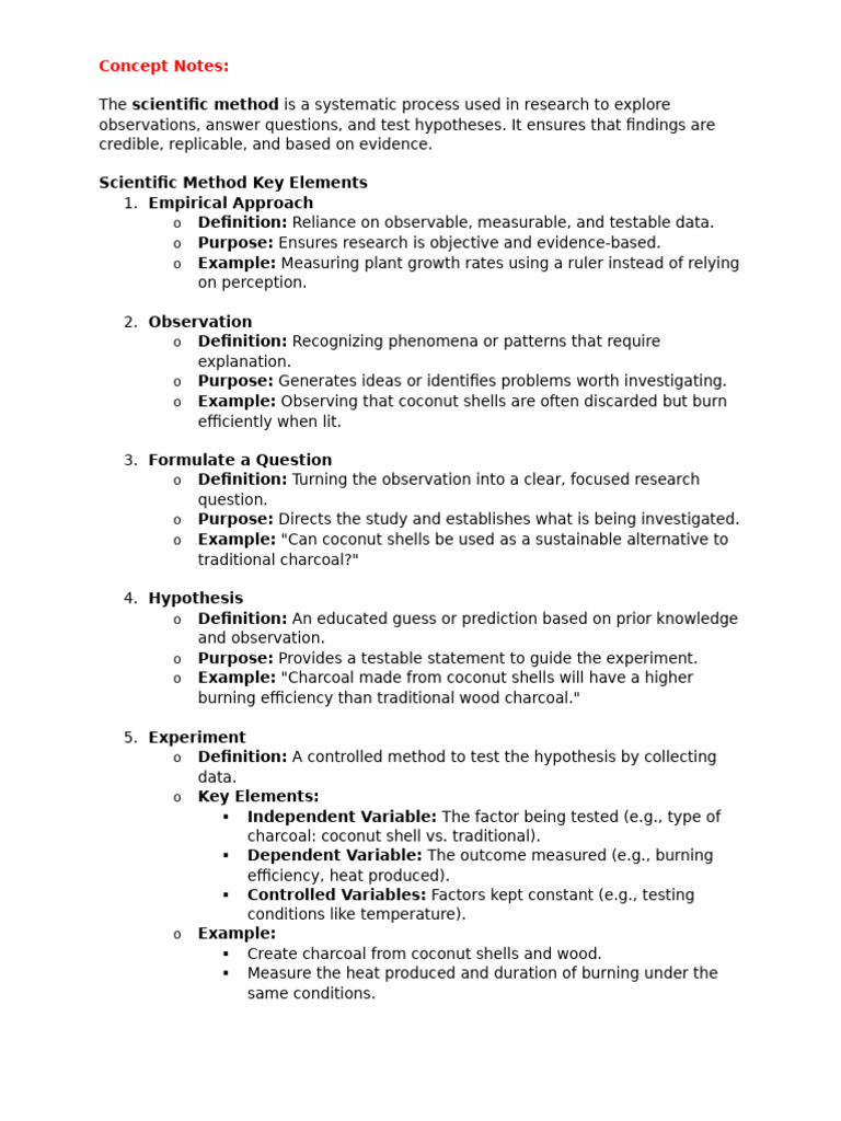 Understanding the Scientific Method Steps | PDF | Scientific Method ...