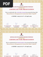 Takamul Certificate | PDF