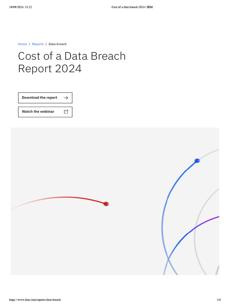 IBM 2024 Cost of Data Breach Report | PDF | Artificial Intelligence ...