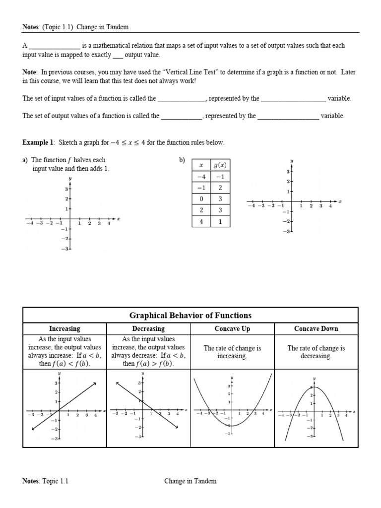 Change in Tandem Lecture Note | PDF