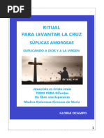 Rosario para Levantada de Cruz | PDF | María, madre de Jesús | Oración