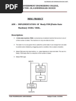 Mini Project - FSM