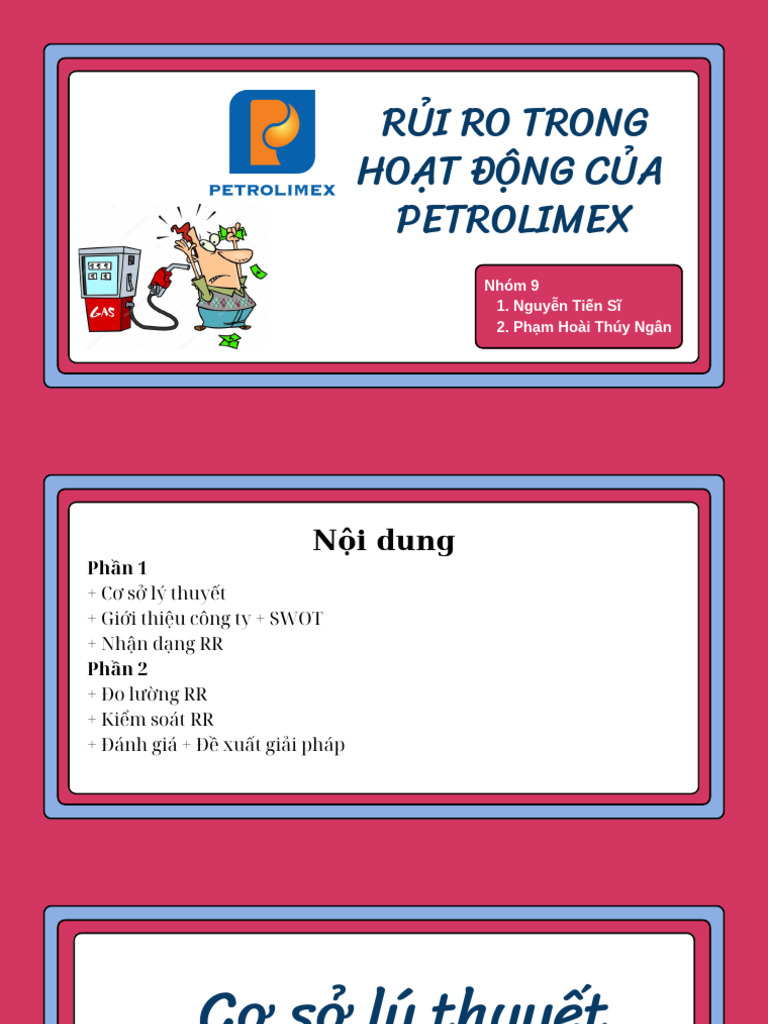 R I Ro Trong Ho T Đ NG C A Petrolimex | PDF