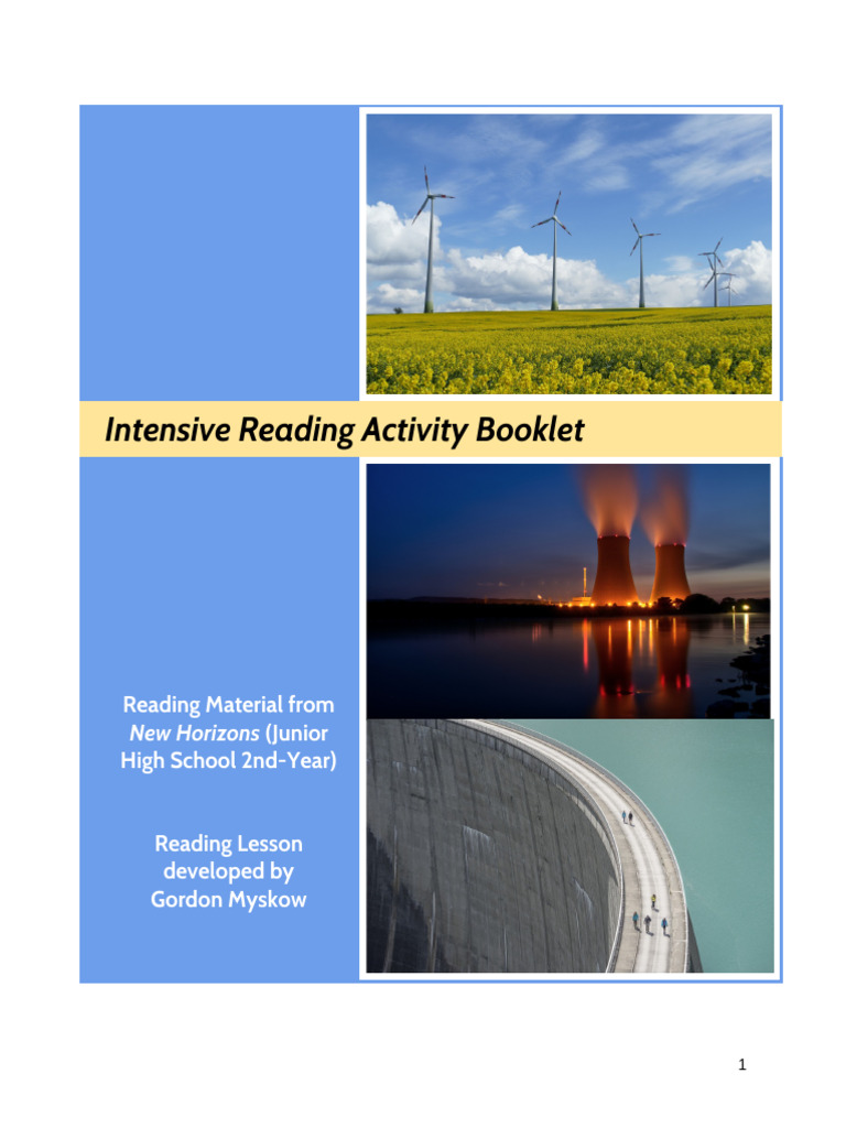 Intensive Reading on Energy Resources | PDF | Fuels | Energy Development