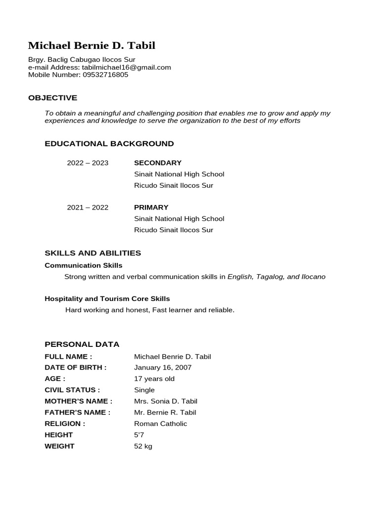 MDT Resume | PDF