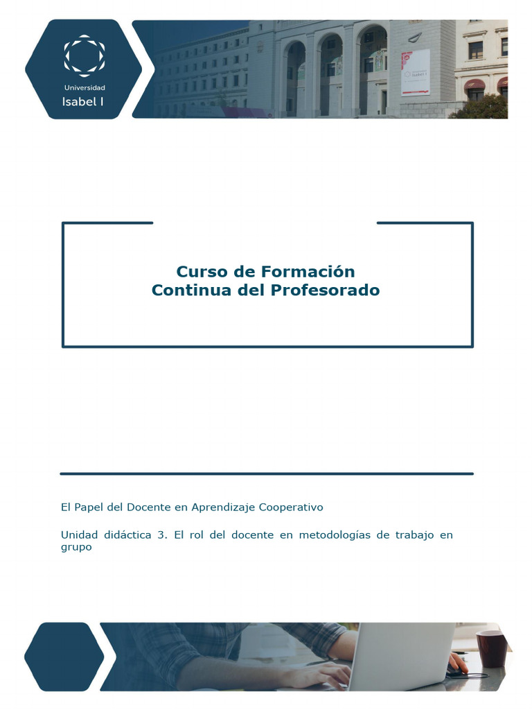 Rol del Docente en Aprendizaje Cooperativo | PDF | Maestros | Evaluación