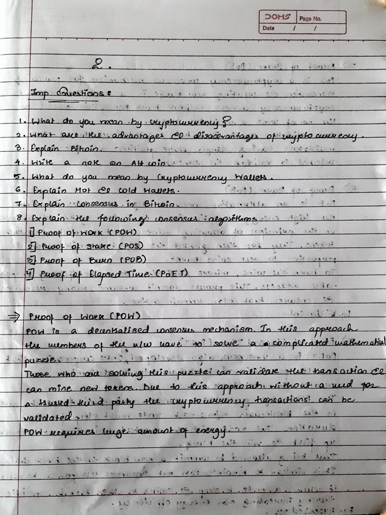 Chapter 2 Notes | PDF