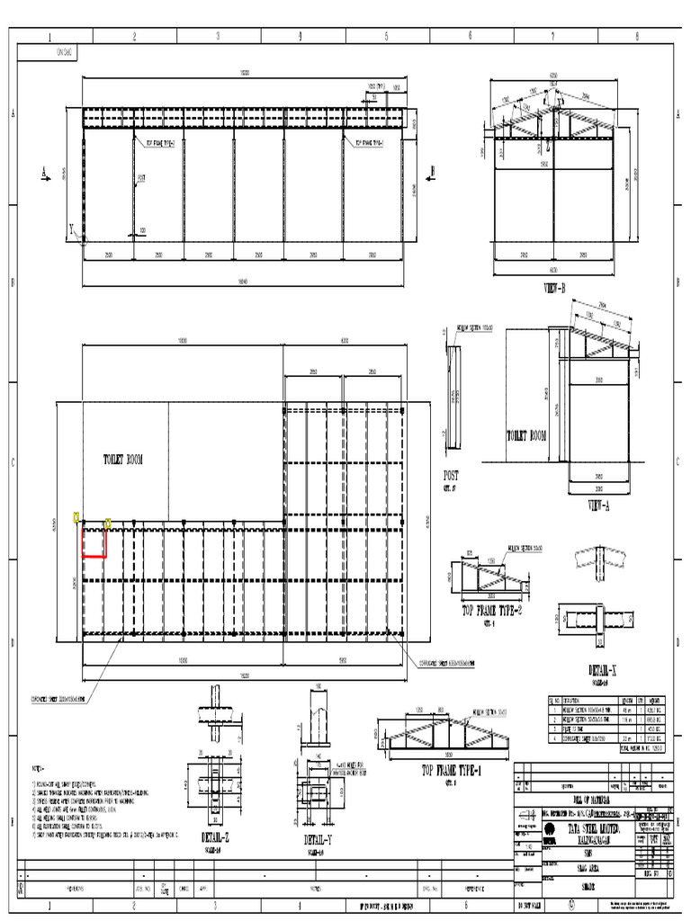MED-M-KPO-A1-945 Slag Yard Store Room Layout | PDF
