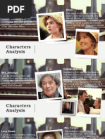 Lit Eliot Middlemarch Character Chart | PDF | Middlemarch | Realist Novels