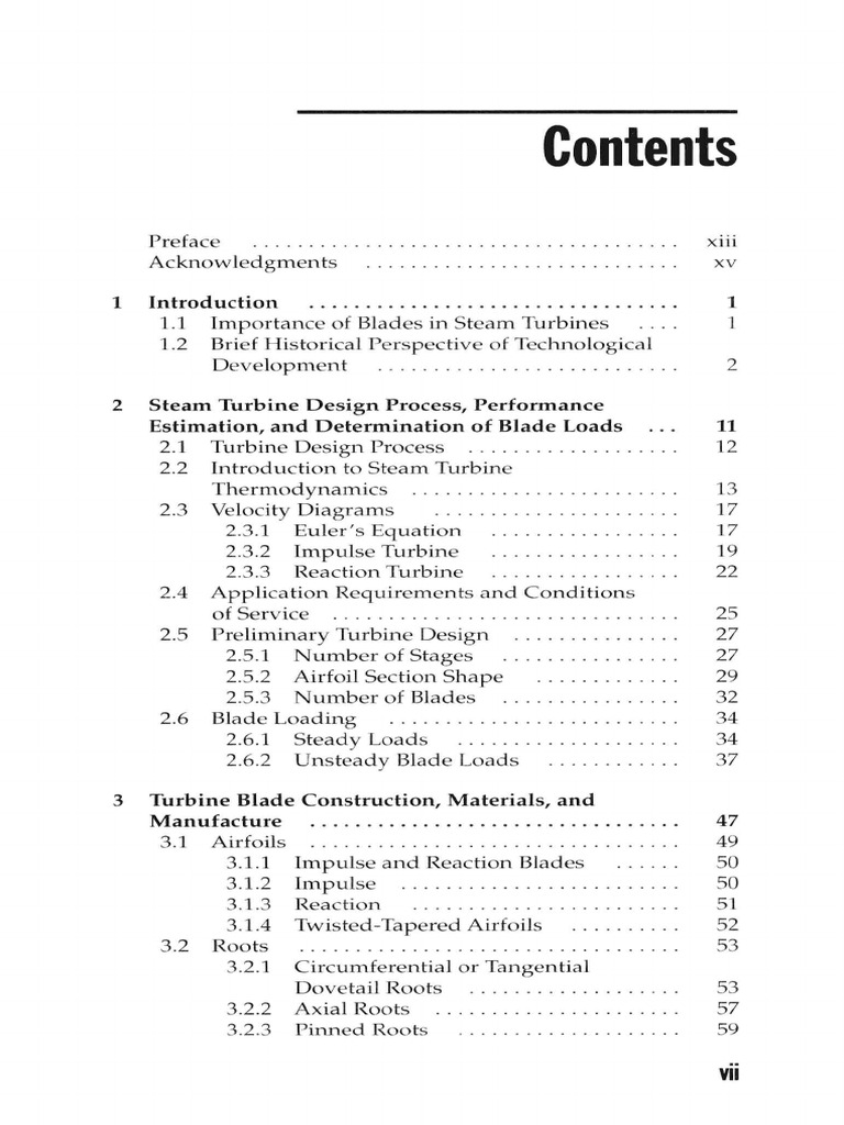 Blade Design and Analysis For Steam Turbines - 1 | PDF
