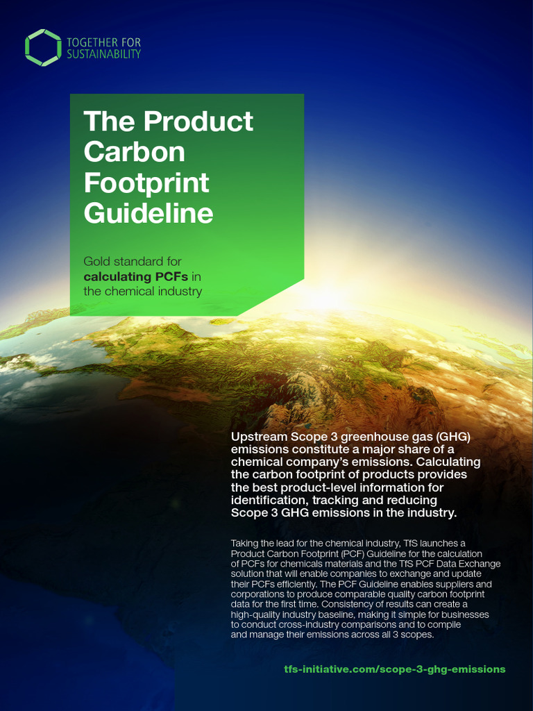 TfS Product Carbon Footprint Guideline | PDF | Carbon Footprint | Economies